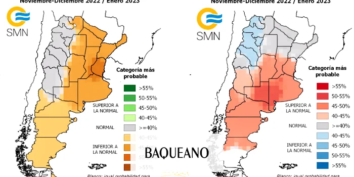 La Niña continúa a paso firme y se agudiza aun más la sequía en la Argentina