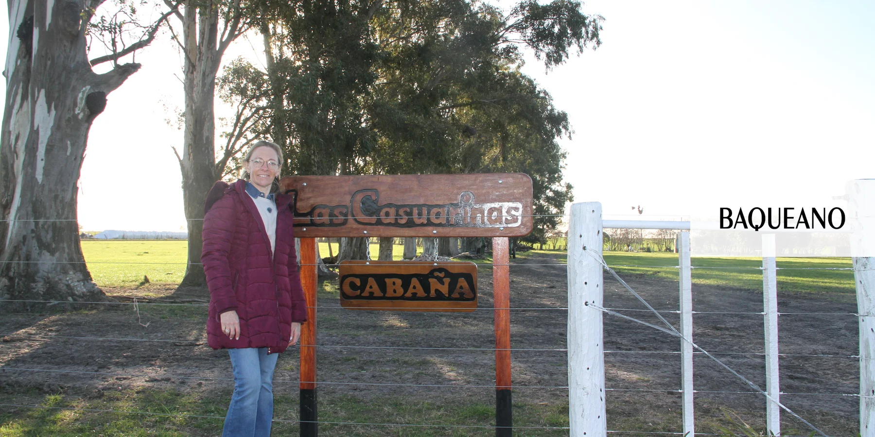 Mabel Schimpf en Las Casuarinas