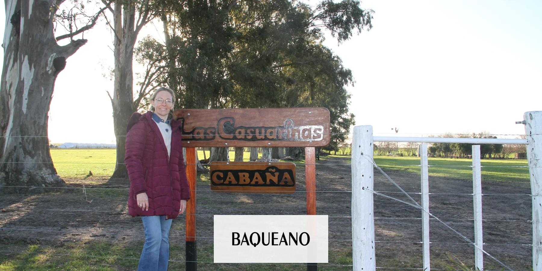 Mabel Schimpf en Las Casuarinas