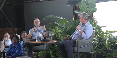 El economista Fausto Spotorno en la Jornada del Distrito 7 de SRA