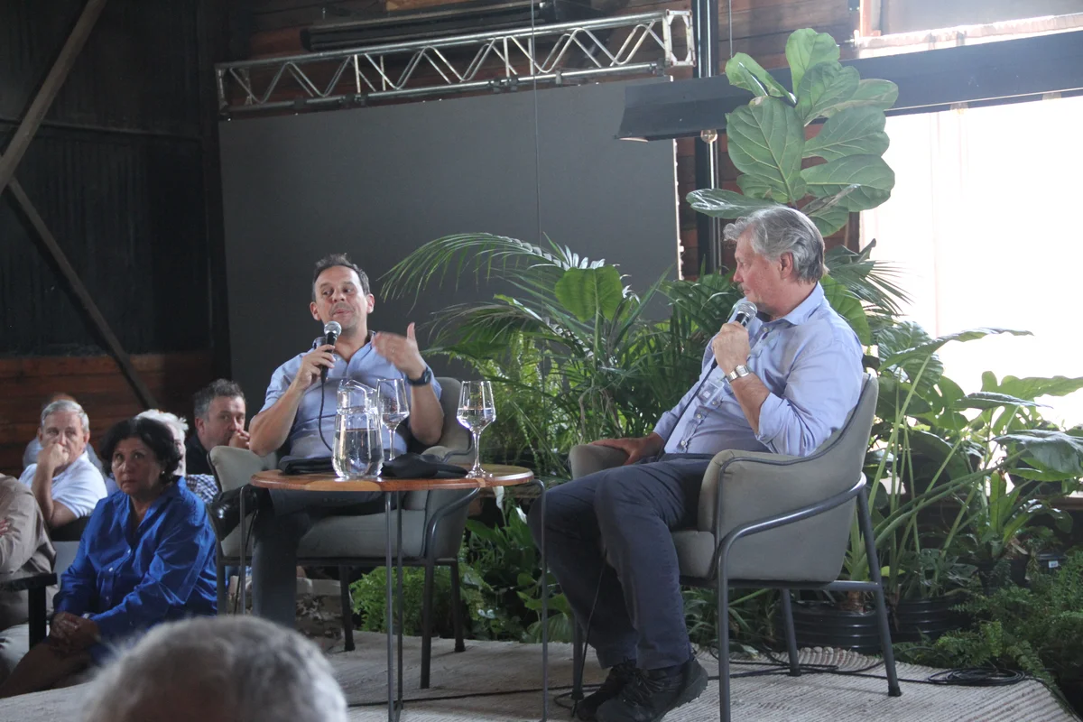 El economista Fausto Spotorno en la Jornada del Distrito 7 de SRA
