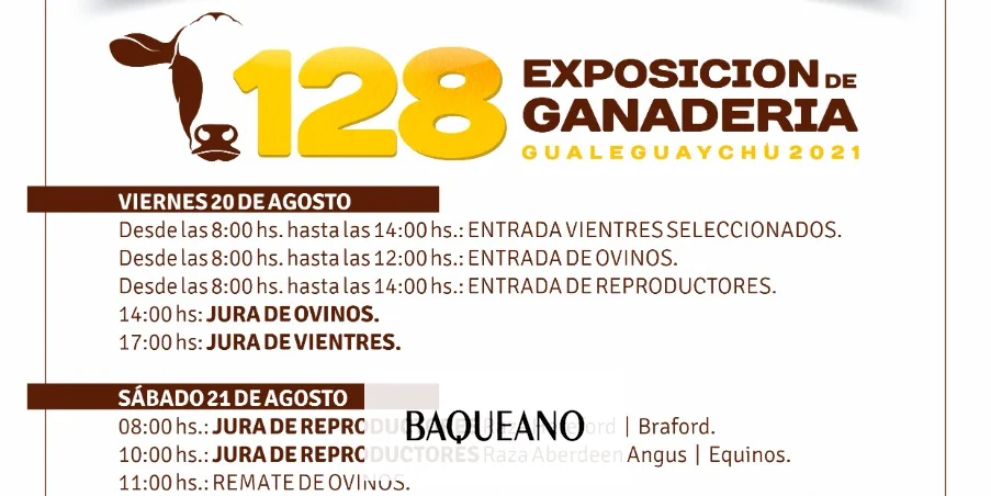 Comenzó hoy la Expo Gualeguaychú en forma de muestra ganadera