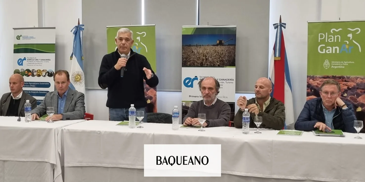 Presentación en Villa Elisa del plan GanAr