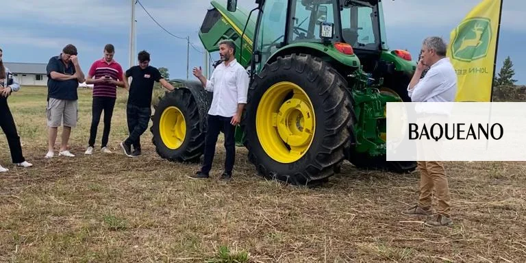 Jhon Deere realizó una demostración en Urdinarrain de los tractores línea Cy E
