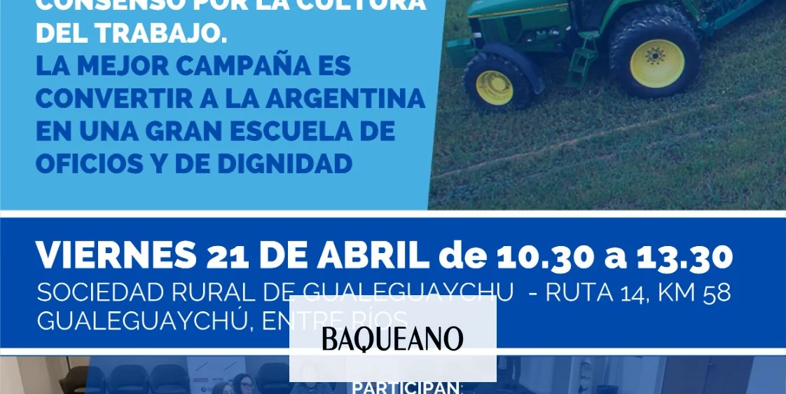 CHARLA PARA REVALORIZAR EL TRABAJO