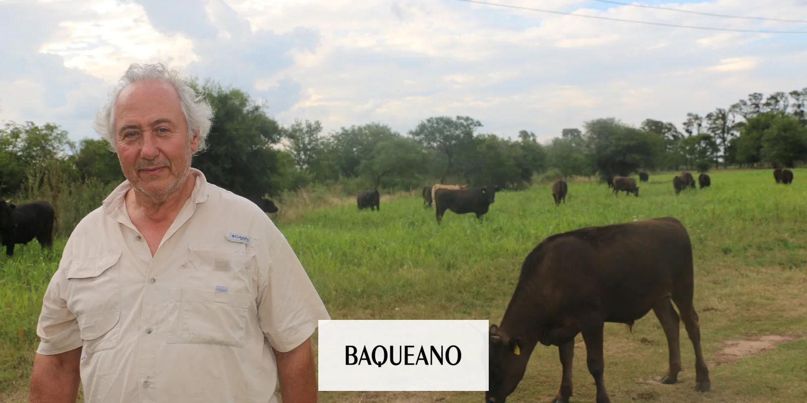 Ing, Luis Barcos en sus establecimiento Les Amis