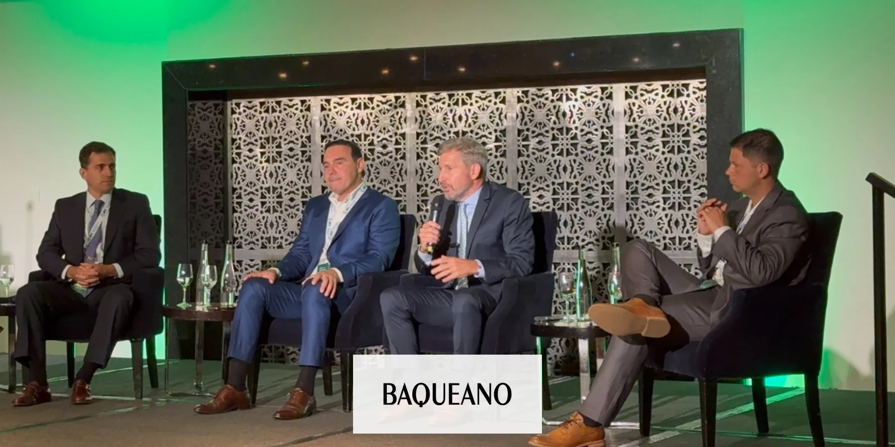 Frigerio promovió las ventajas de la inversión forestal en Entre Ríos en el foro organizado por la IFC del Banco Mundial