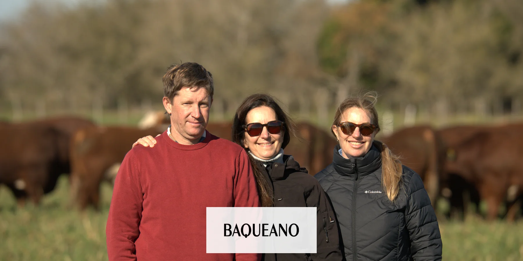 Patricio, Ivana y Mayda Spiazzi